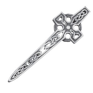 Celtic Cross Kilt Pin