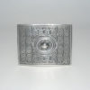 Pewter Oval Buckle Polished