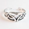 Silver Celtic Toe Ring