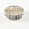 Silver Celtic Knot Band Ring