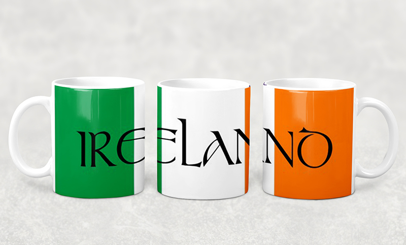 Mug Ireland Flag